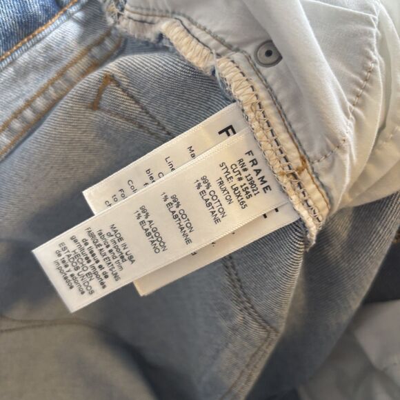 FRAME Truxton Wide Leg Jeans - Picture 3 of 8